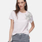 T-Shirt Manica Corta Donna Liu Jo Con Patch  CA6010J3868