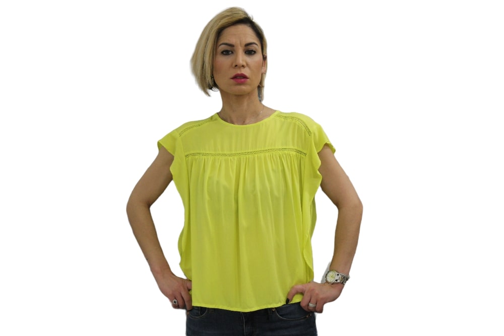 Blusa Manica Corta Donna Gaudi   211BD45013