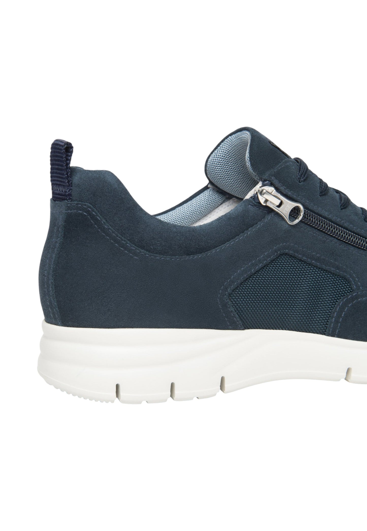 Sneakers Basse Uomo Nero Giardini Con Zip Laterale  E601091U