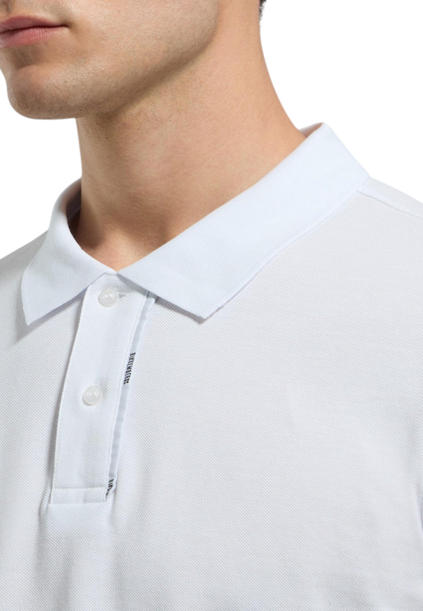 Polo Manica Corta Uomo Bikkembergs In Cotone Mercerizzato