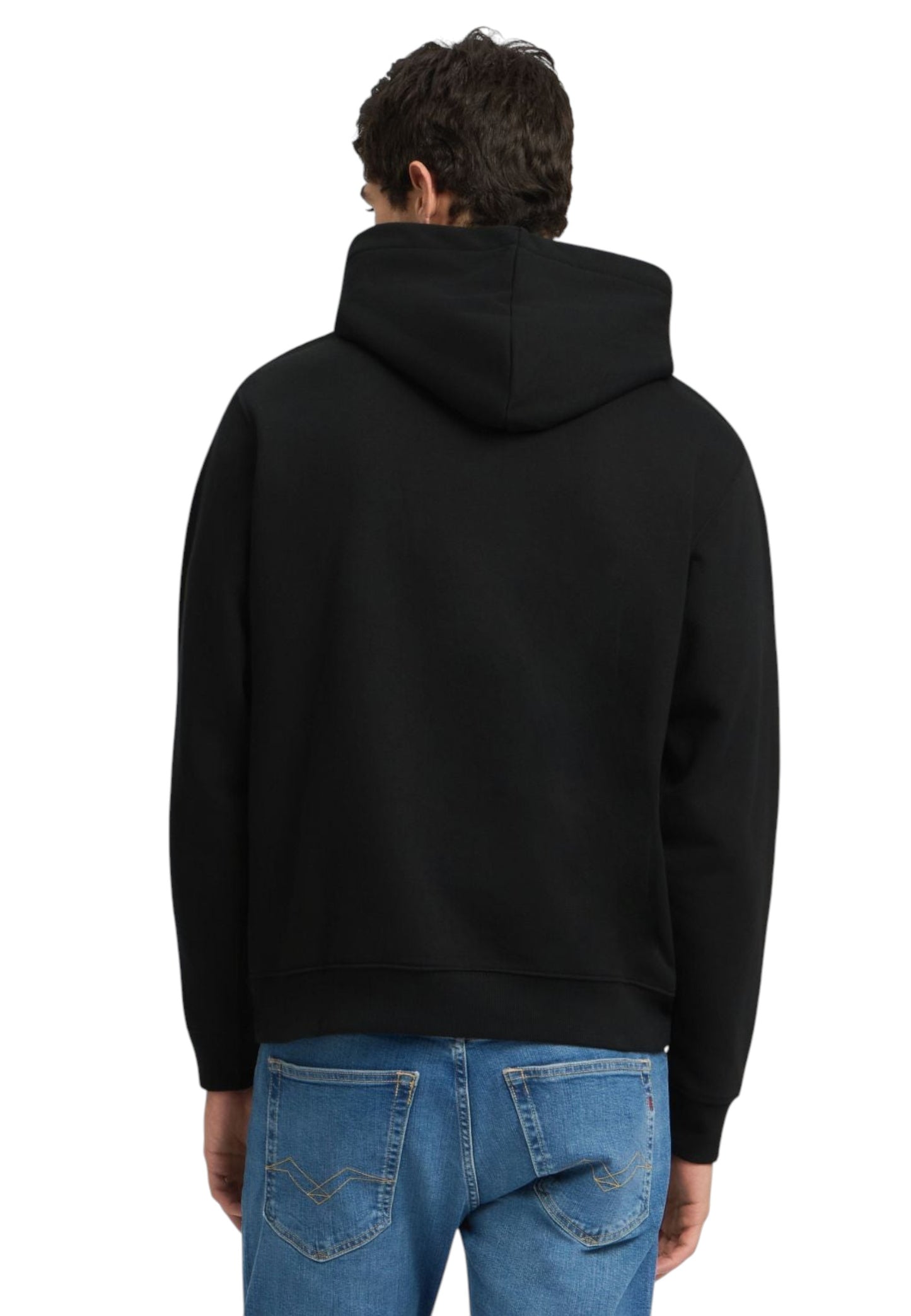 Felpa Con Cappuccio Uomo Replay Con Lettering  M3104 .000.23832