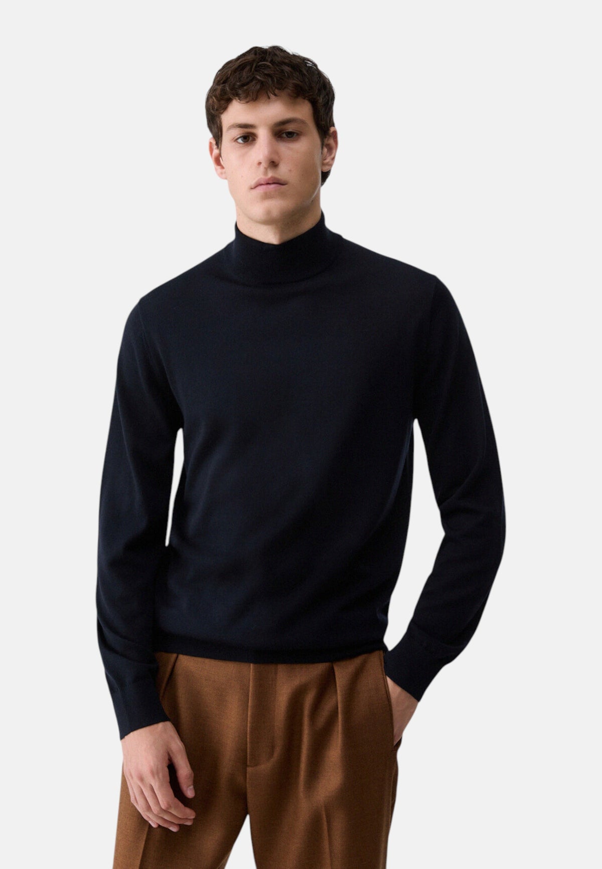 Maglia Collo Alto Uomo Liu Jo In Lana  QXX137MA27P