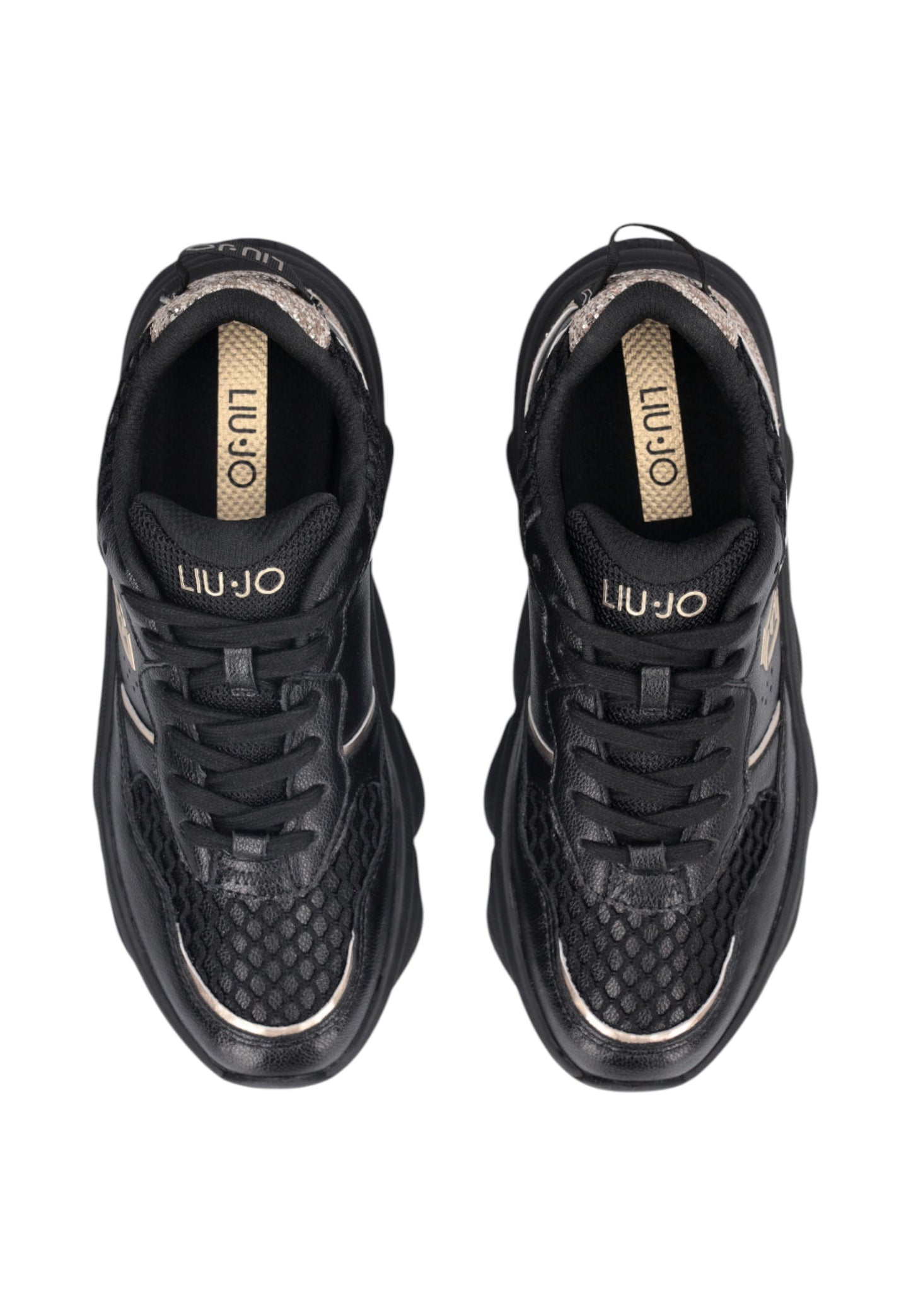 Sneakers Basse Donna Liu Jo Tumbled Glitter Steffy 01 BF5061PX783