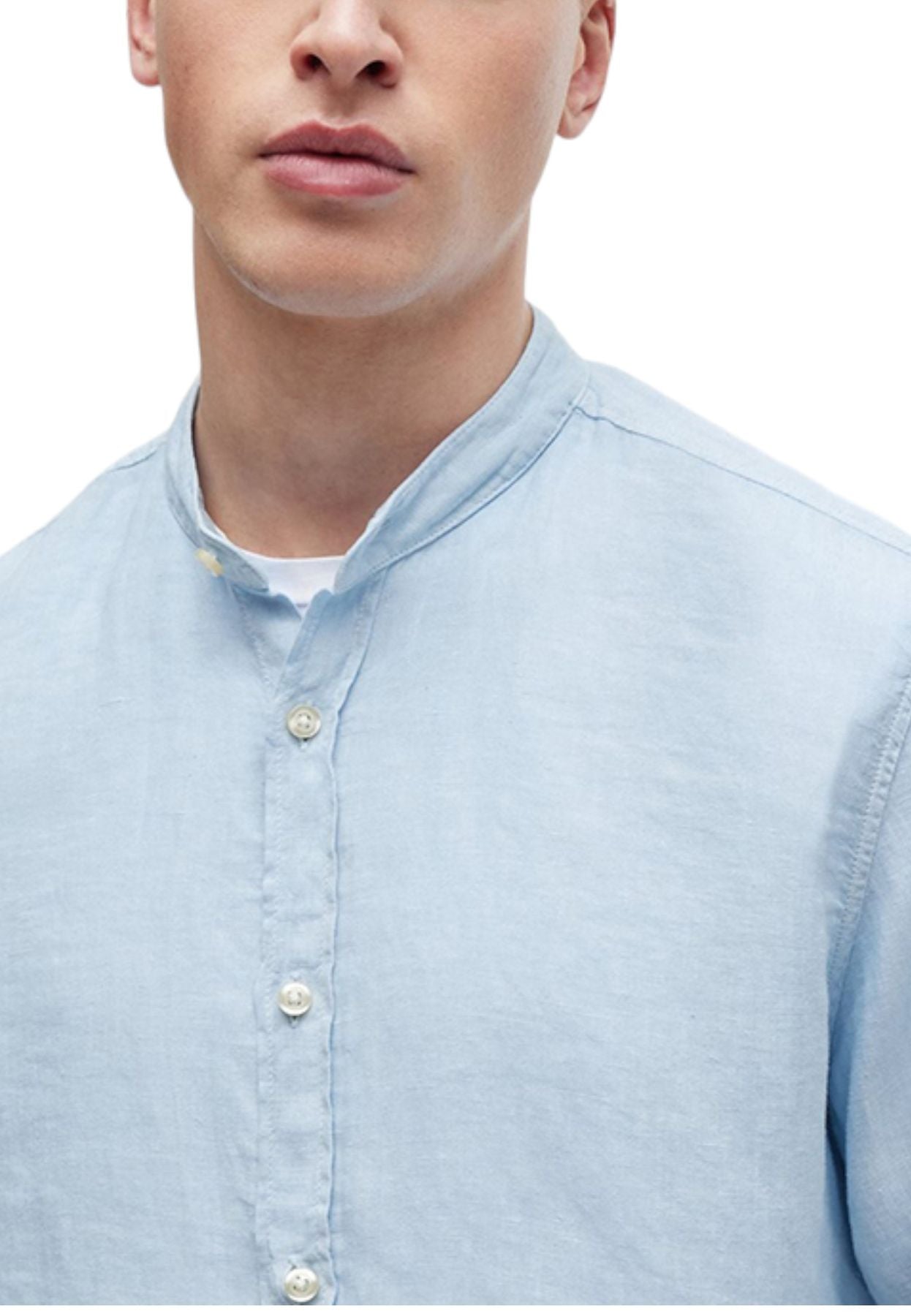 Camicia Manica lunga Uomo Boss Regular Fit Collo Coreana Race 50489339