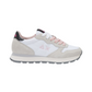 Sneakers Basse Donna Sun68 Stile Running, Nylon E Suede, Logo Ricamato Ally Solid Z46201