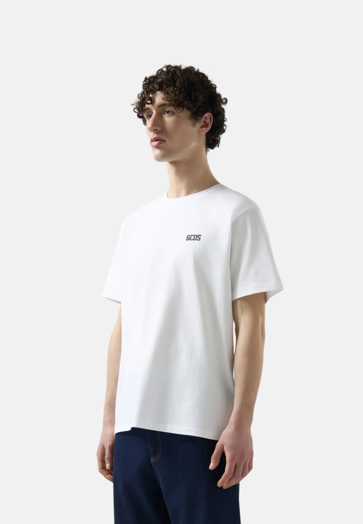 T-Shirt Manica Corta Uomo Gcds  Low Band Logo Z0MLQC101J023