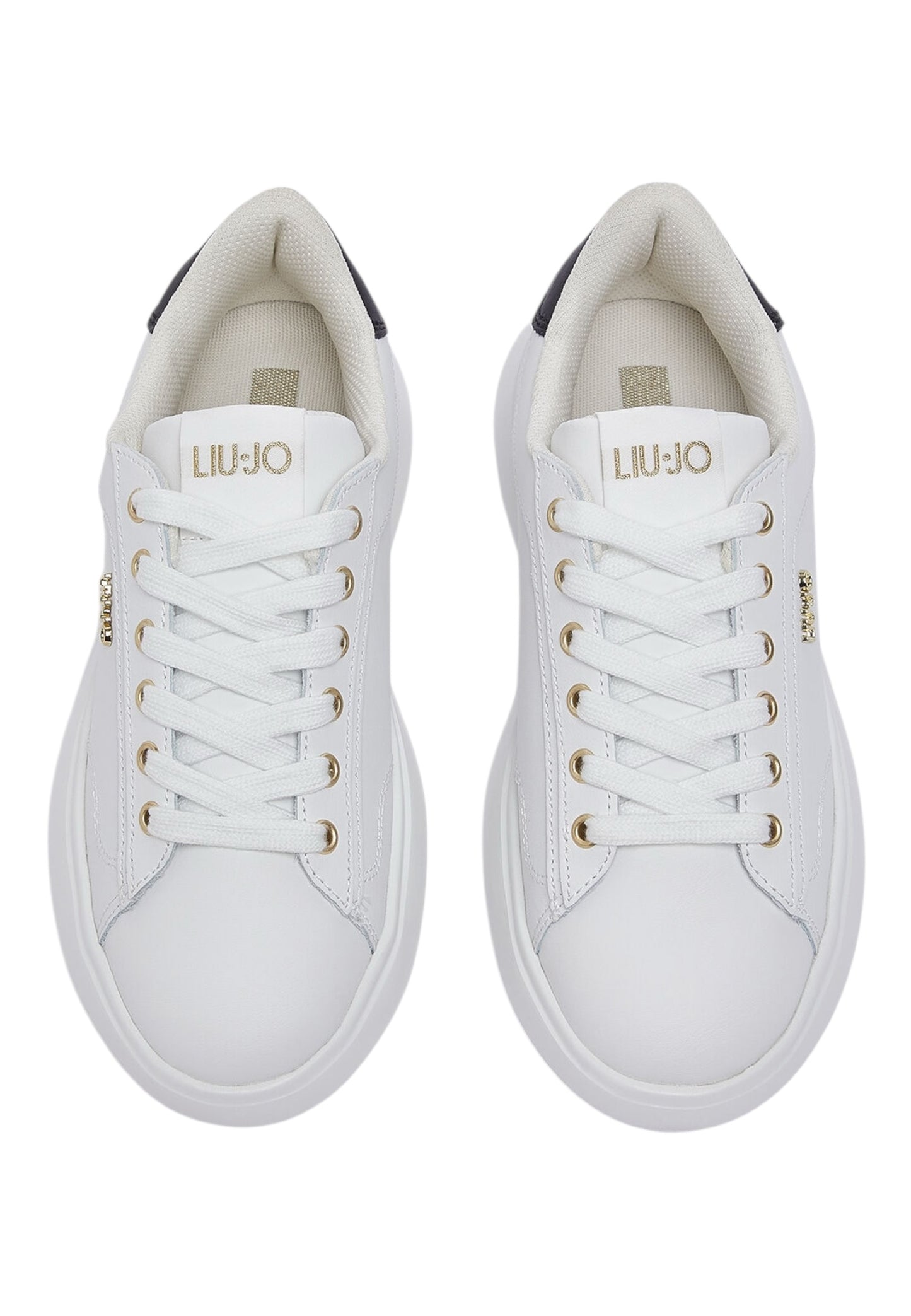 Sneakers Basse Donna Liu Jo In Pelle Di Vitello Casper 01 BA6069P0102