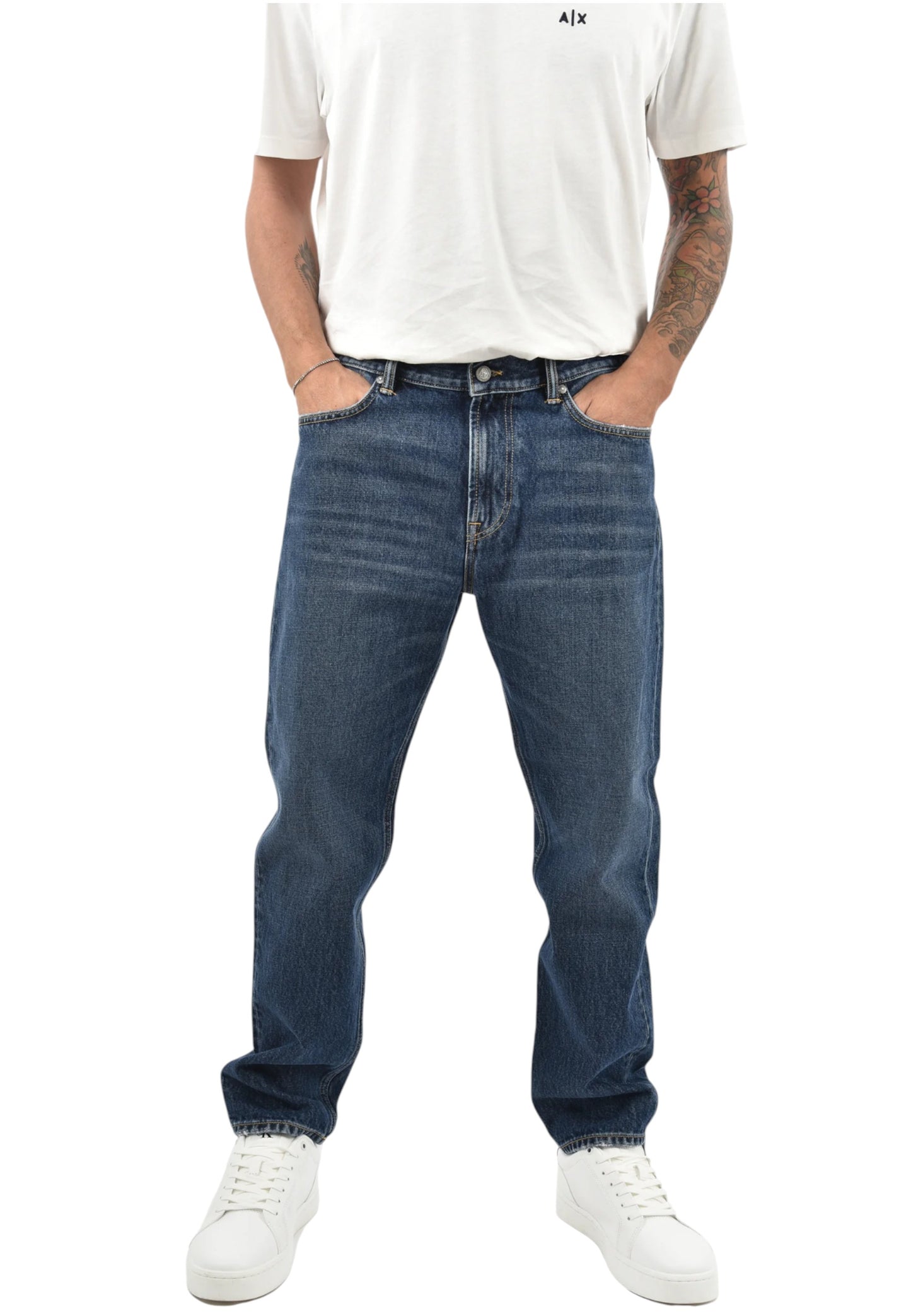 Jeans Carrot Fit Uomo Roy Roger's Baker Dapper Re-Search RSC002D717