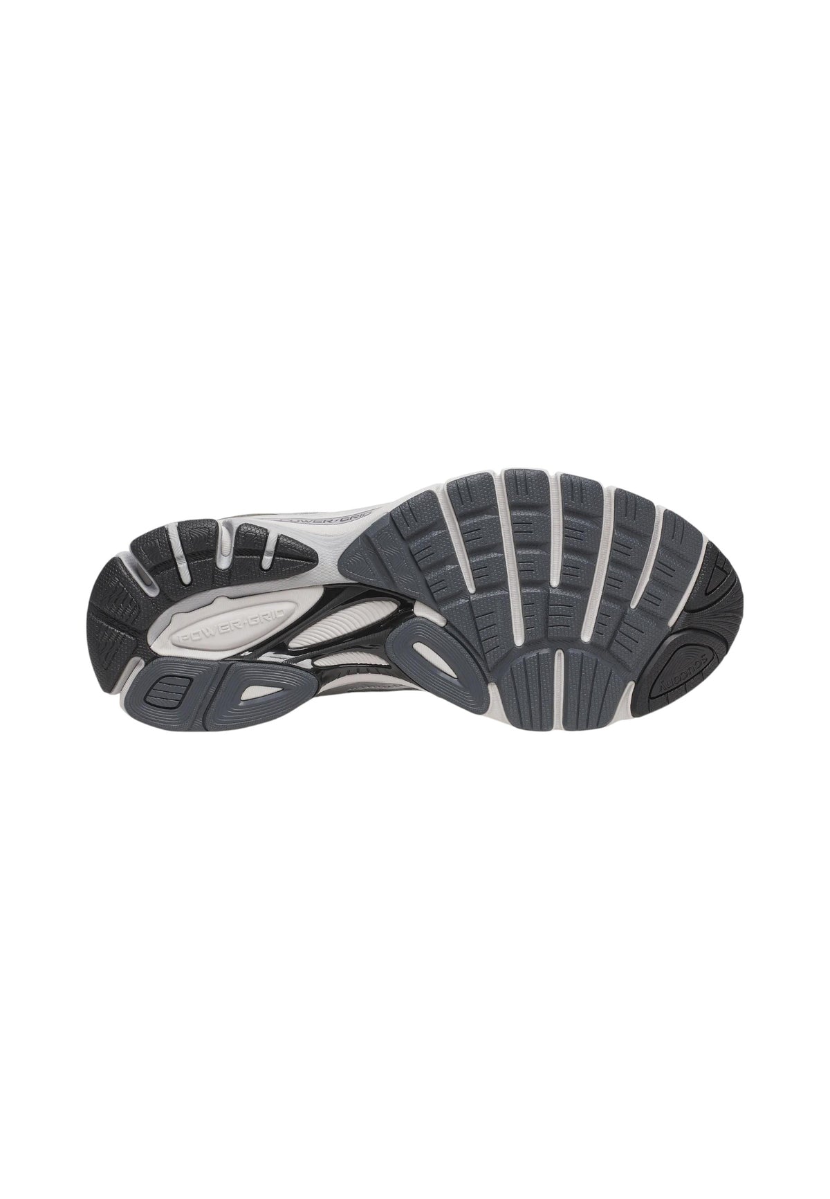 Sneakers Basse Uomo Saucony Chiusura con lacci, Tomaia in mesh traspirante, Tecnologia Power Grid, Dettagli riflettenti, Struttura leggera e ammortizzata Progrid Guide 7 S70936