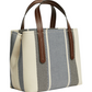 Borsa A Mano Donna Tommy Hilfiger Mini Satchel Jacquard Th City AW0AW18732