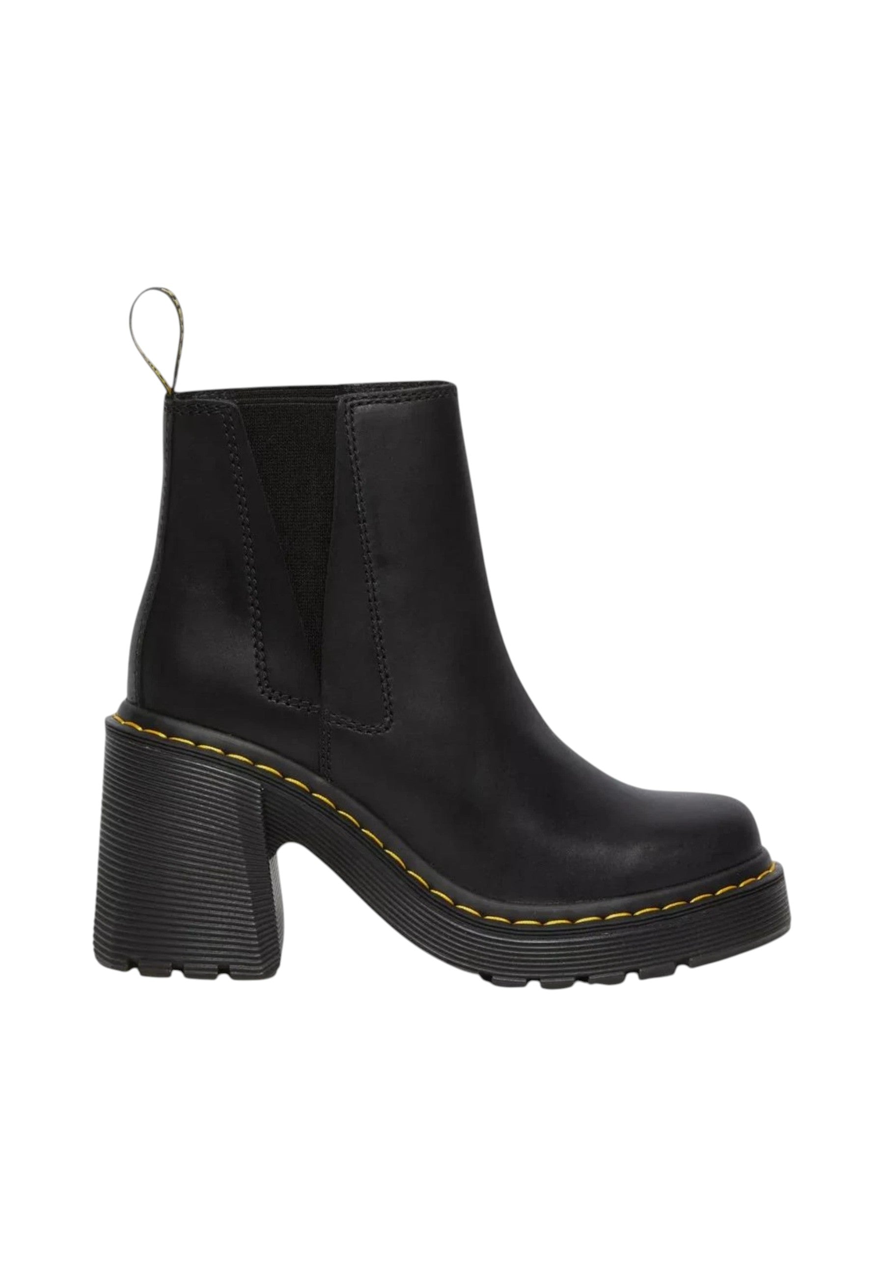 Stivaletti Chelsea Donna Dr. Martens Con Tacco Spence Black Sendal 26440
