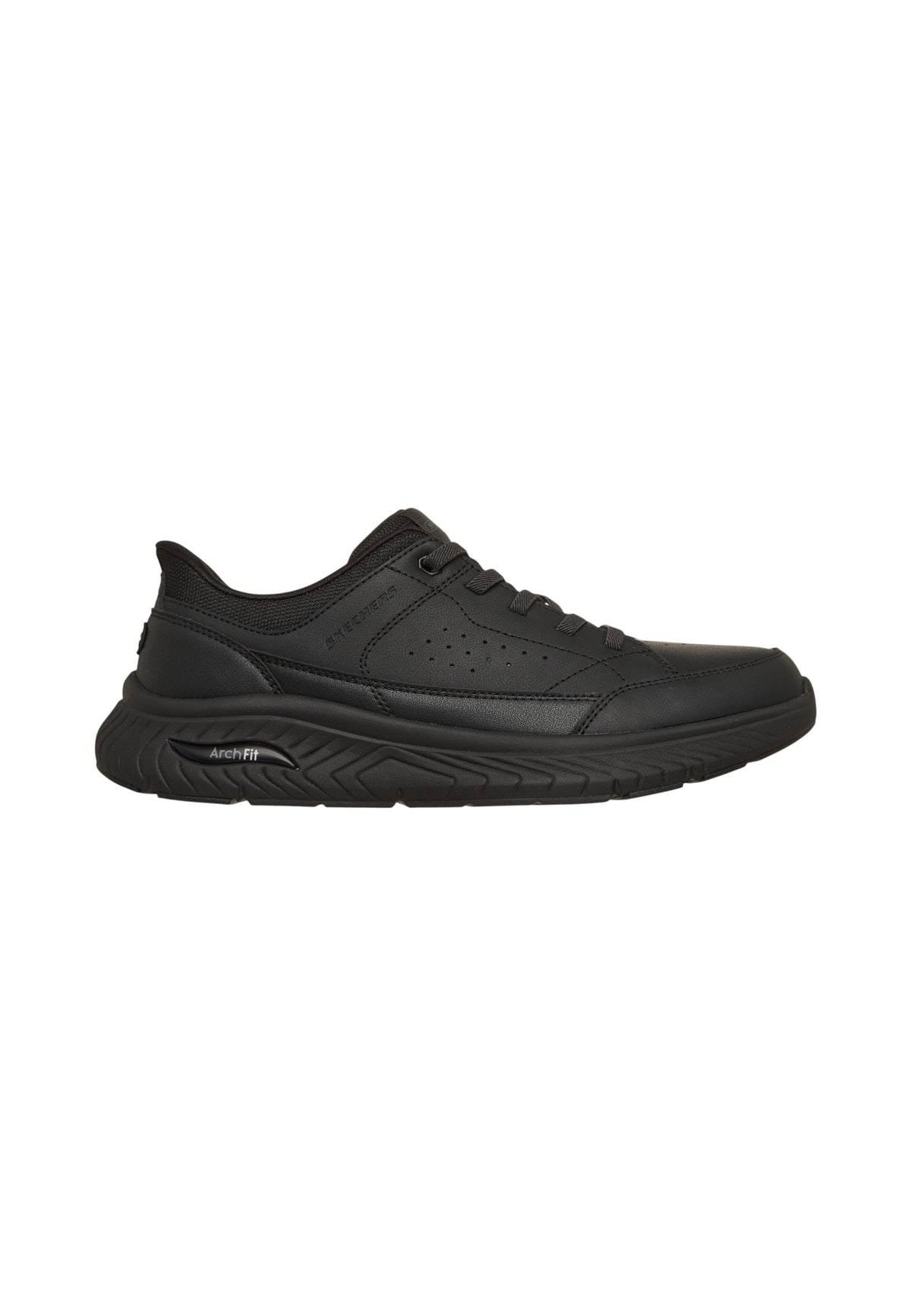 Sneakers Basse Uomo Skechers Arch Fit, Tomaia traforata, Suola ammortizzata, Chiusura con lacci Arch Fit Crosser-Felix 205656