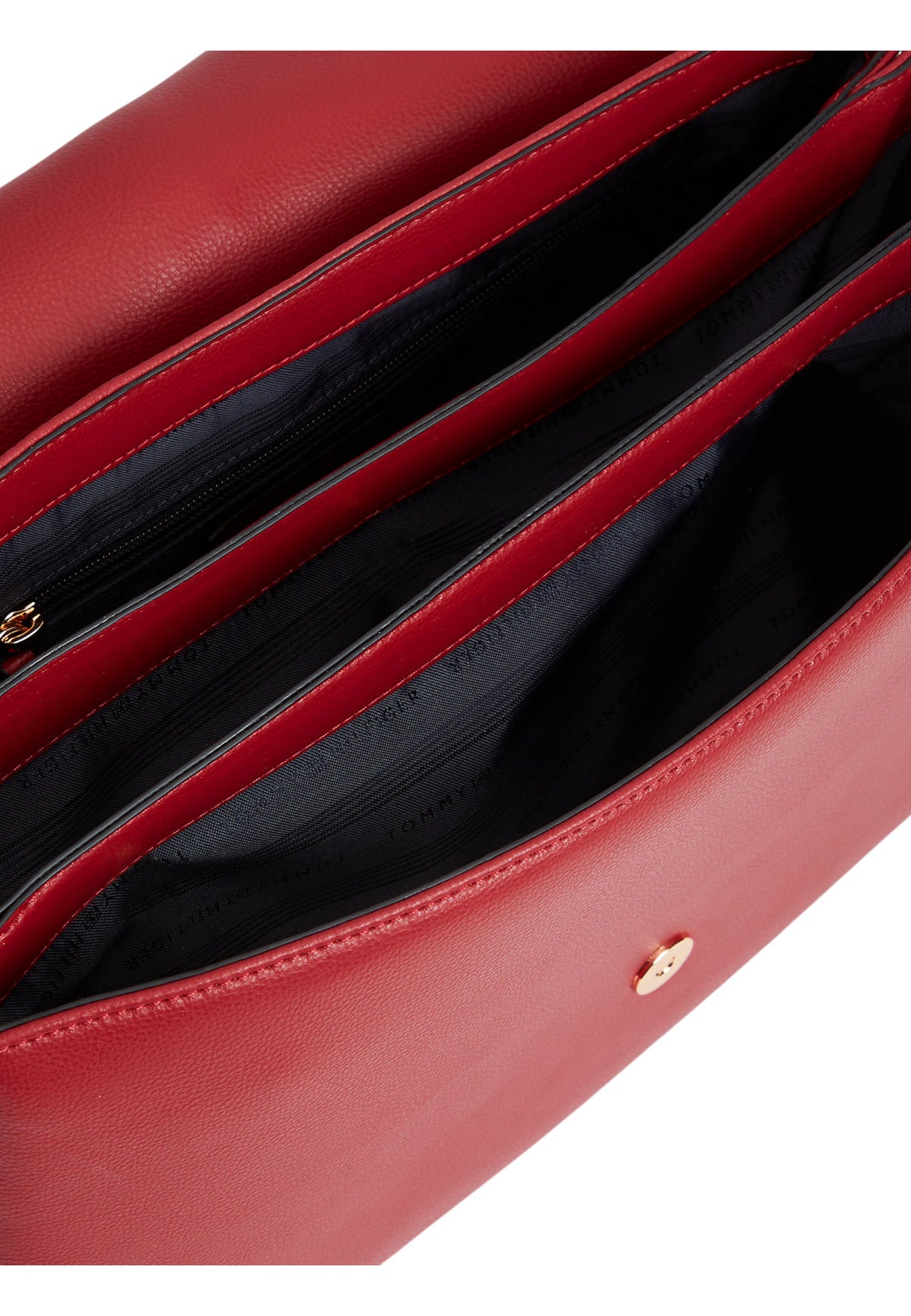 Borsa A Spalla Donna Tommy Hilfiger Satchel Th Libre AW0AW19197