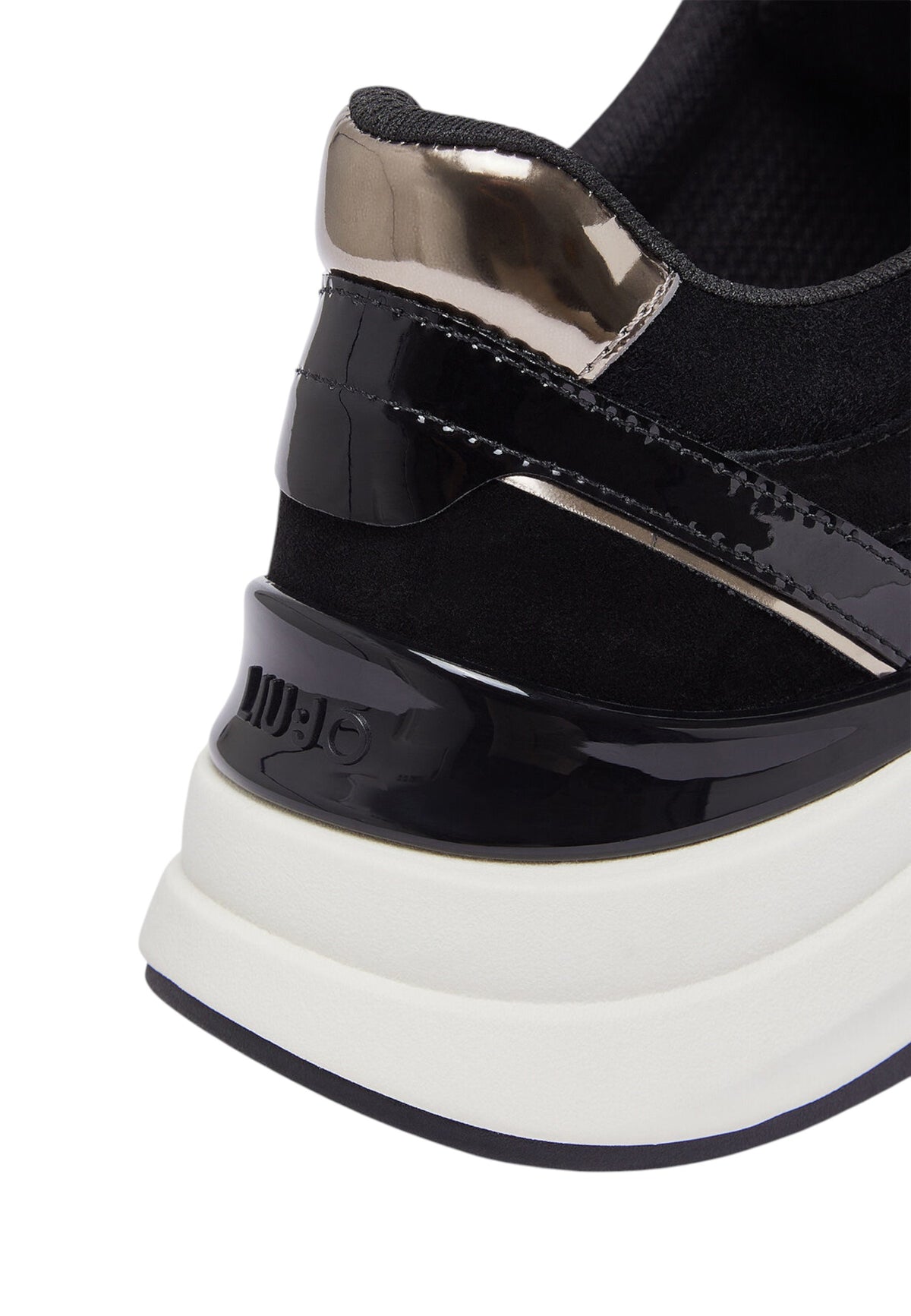 Sneakers Basse Donna Liu Jo In Pelle Scamosciata Con Platform E Logo Laterale Stardust 01 BF6029PX911