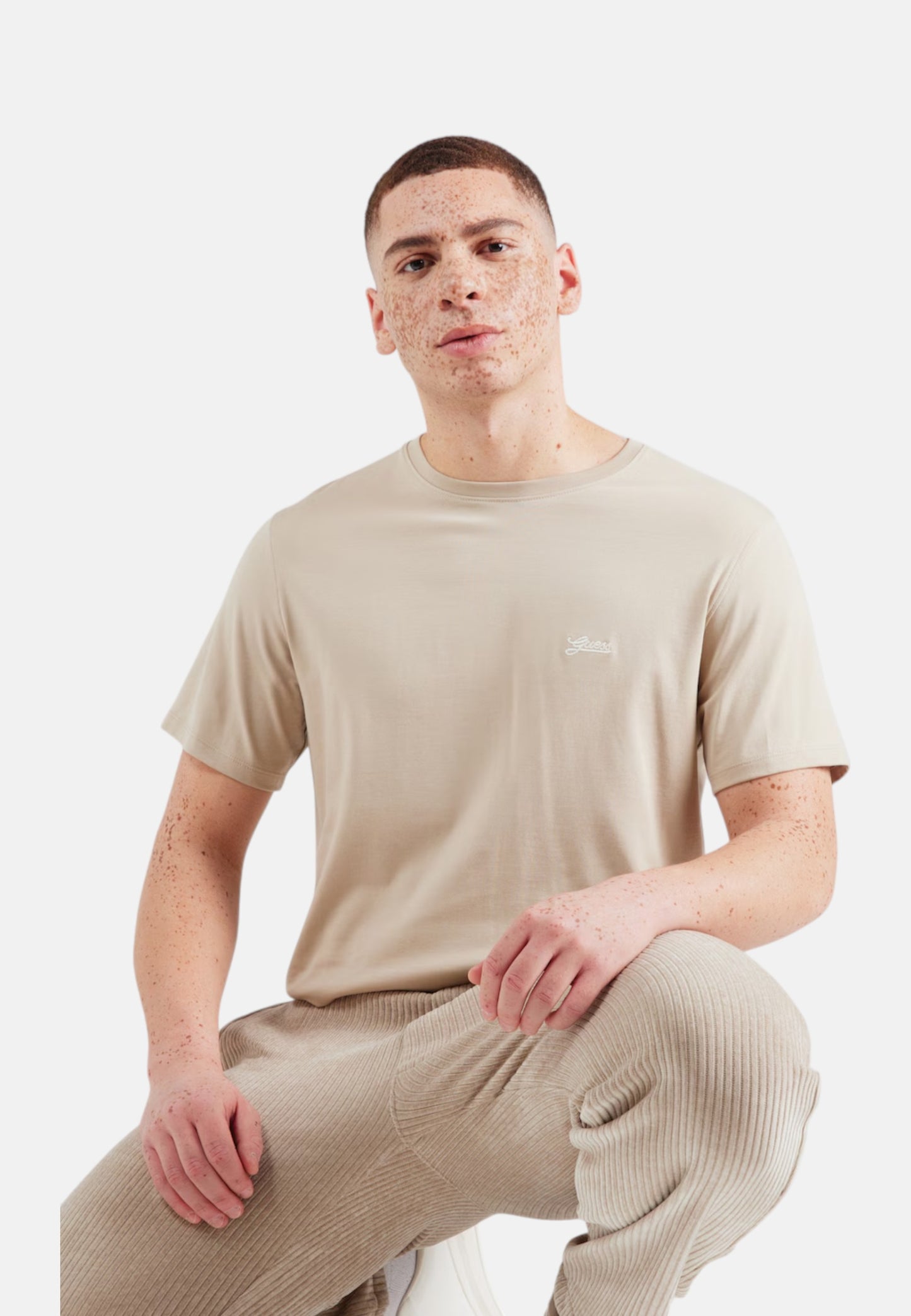 T-Shirt Manica Corta Uomo Guess  Basic Pima M4GI70KC9X0