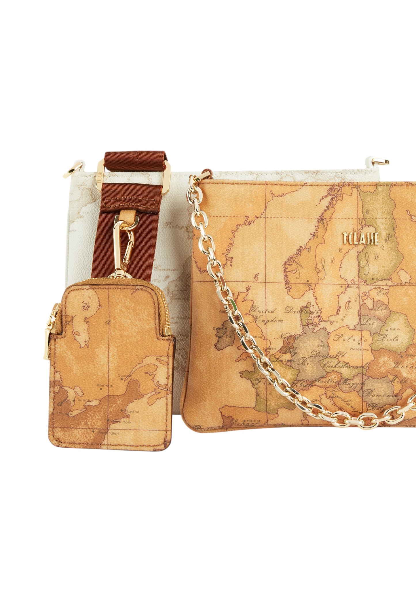 Borsa A Tracolla Donna Alviero Martini Doppia Stampa Geo Classic E Geo White Geo Classic CE0486000
