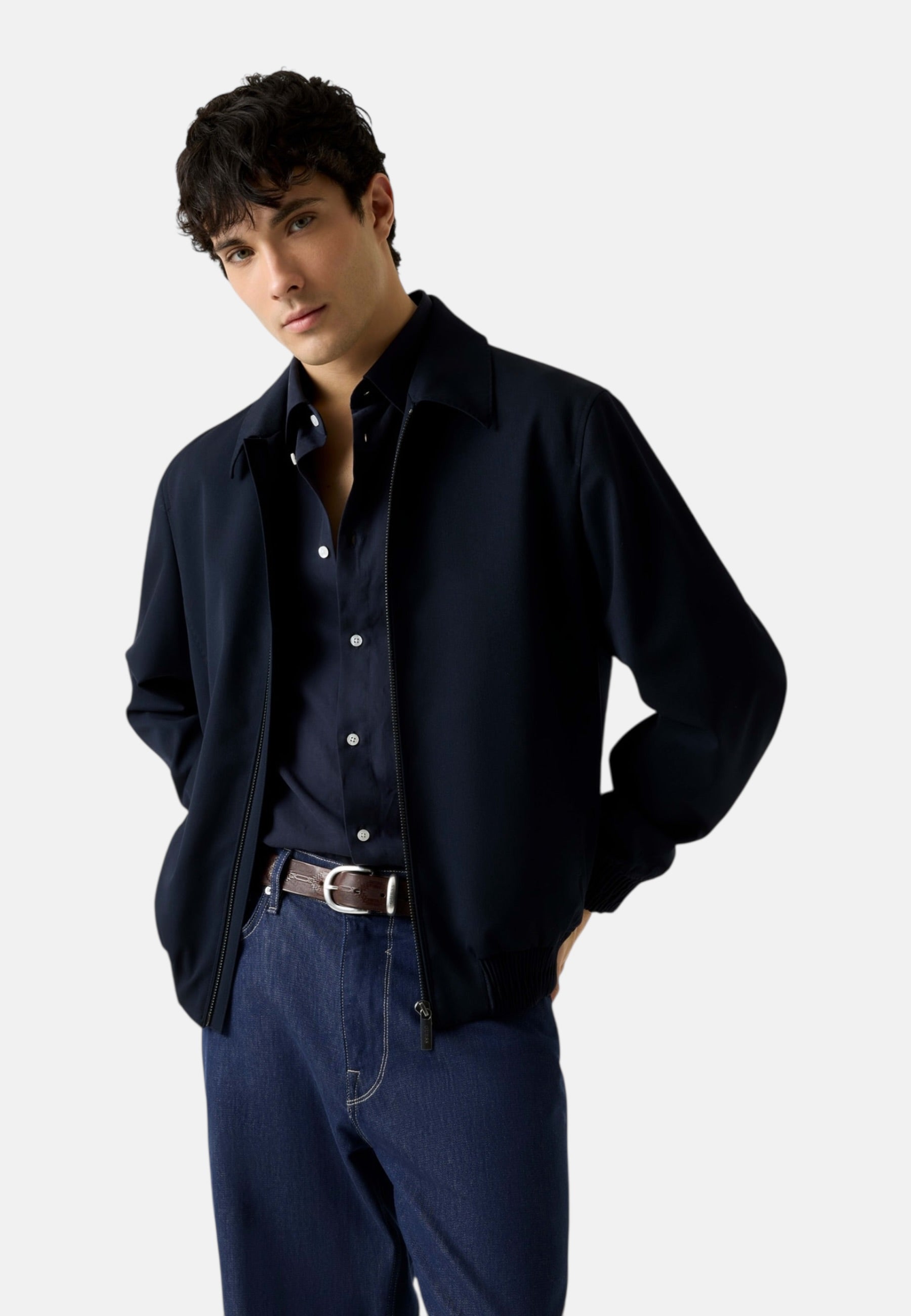 Giacca Leggera Uomo Guess  Sartorial Aviator M6RL1DWI492