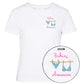 T-Shirt Manica Corta Donna Mc2 Saint Barth Bikini Obsession Strass Emb Emilie EMI0001