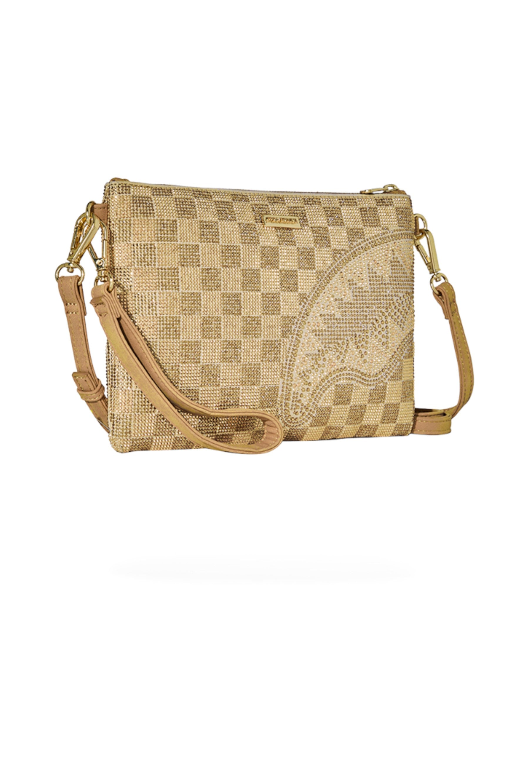 Borsa A Tracolla Unisex Sprayground  2 Tone Gold Trinity 910B9481NSZ