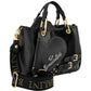 Borsa A Mano Donna Braccialini A Bauletto, Doppio con tracolla removibile e regolabile, Chiusura con zip, Patchwork con maxi cuore e micro borchie, Dimensioni: 25 x 10.5 x 18 Cm Amy Patchwork B19200YY
