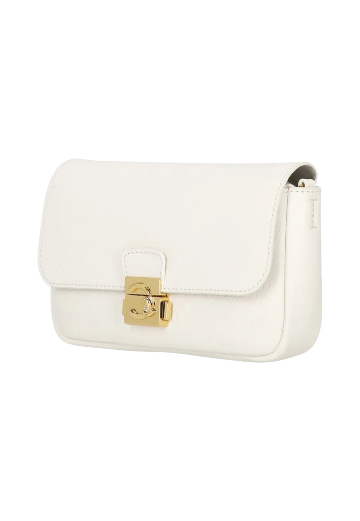 Borsa A Tracolla Donna Coccinelle In Pelle Martellata Coccinelle C-Me Lock Mini E5U4K520101