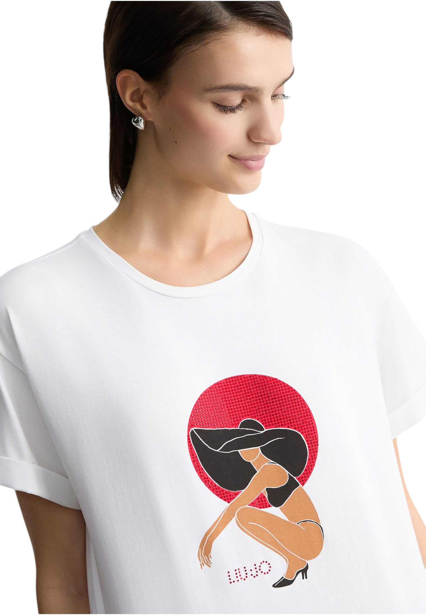 T-Shirt Manica Corta Donna Liu Jo  Sun Woman