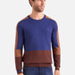 Maglia A Girocollo Uomo Harmont & Blaine Misto cotone e lana, Design color block, Regular Fit, Finiture a costine, Logo Harmont & Blaine  HRR908030788