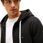 Felpa Con Zip Uomo Tommy Hilfiger Con Cappuccio Essential MW0MW37234