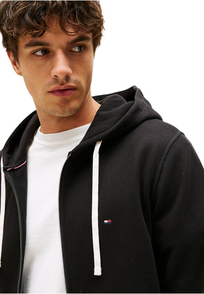 Felpa Con Zip Uomo Tommy Hilfiger Con Cappuccio Essential MW0MW37234