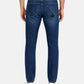 Jeans Slim Fit Uomo Roy Roger's Denim di cotone elasticizzato, lavaggio Newham 517 Special RRU110CE083100