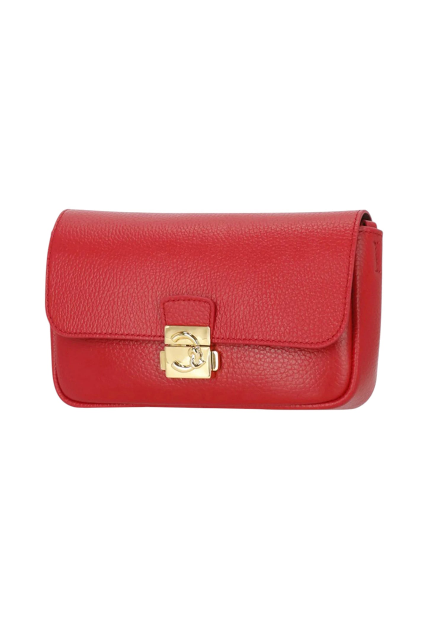 Borsa A Tracolla Donna Coccinelle In Pelle Martellata Coccinelle C-Me Lock Mini E5U4K520101