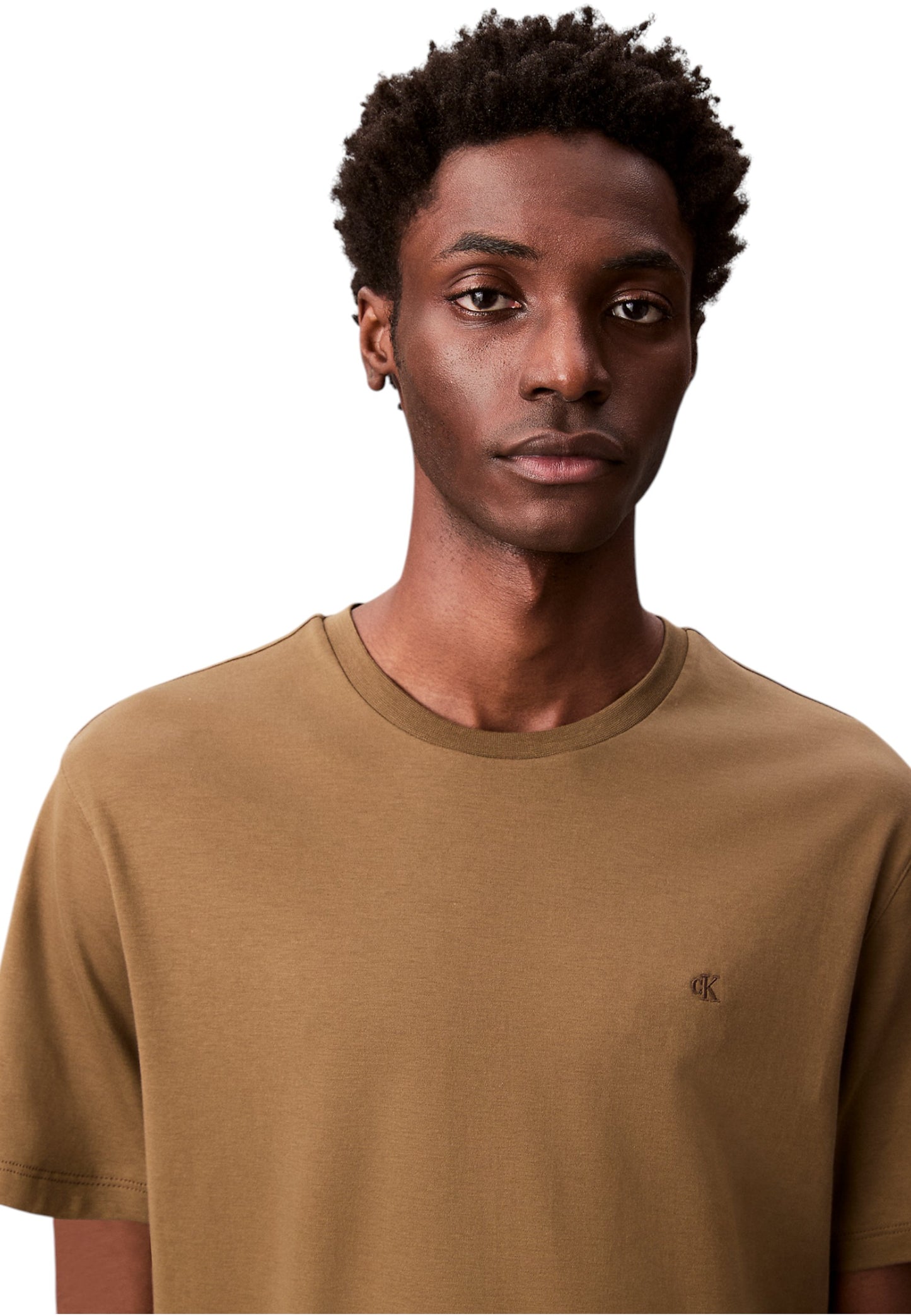 T-Shirt Manica Corta Uomo Calvin klein  Supima Chest Emb LV04LB275G