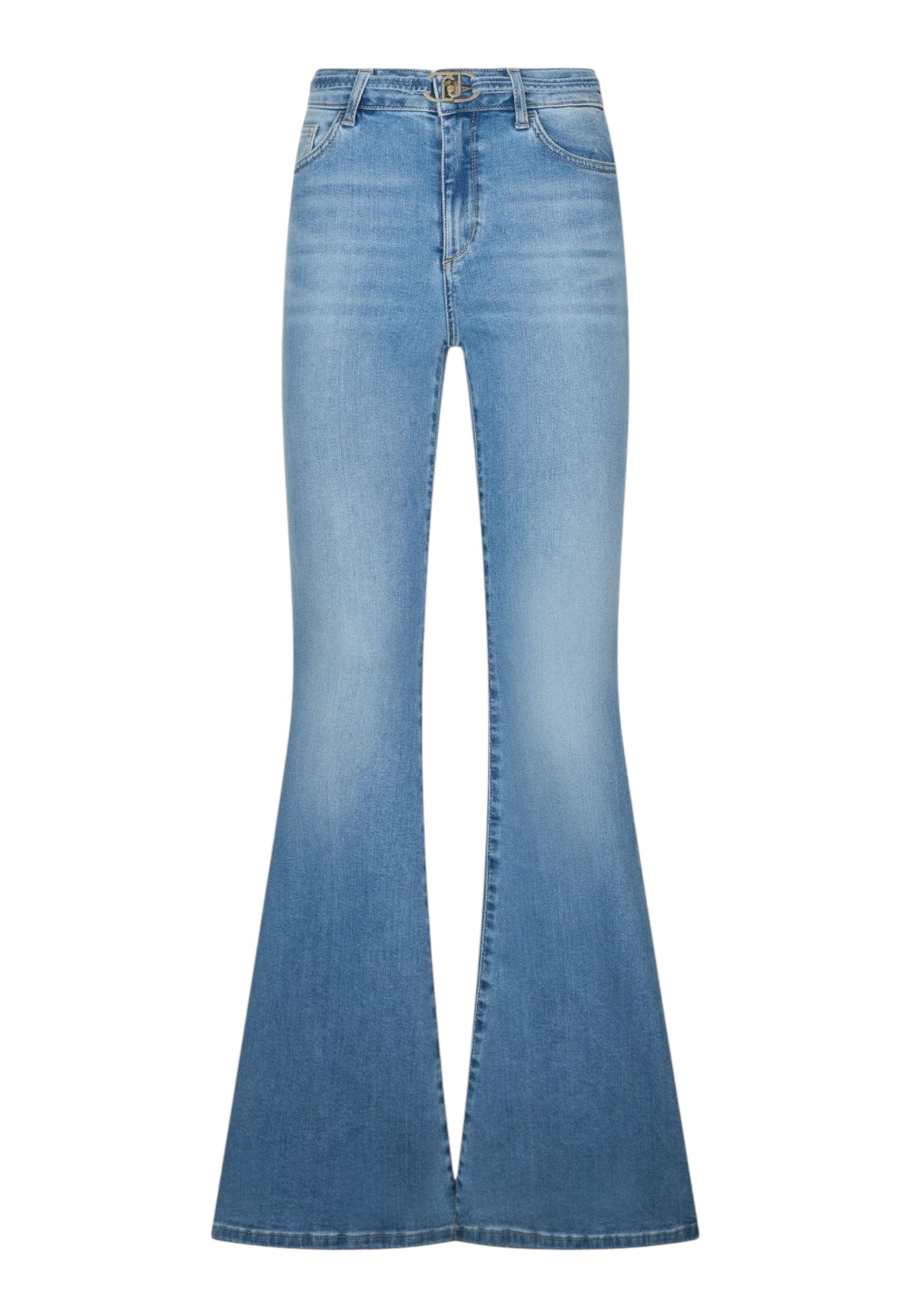Jeans Flare Fit Donna Liu Jo Bootcut Vita Alta Good Super Beat UA6159D0264