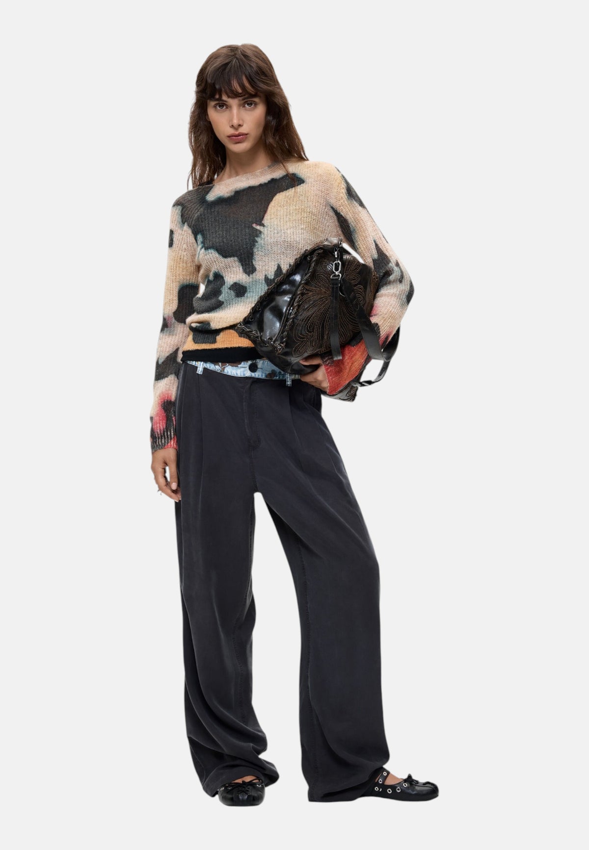 Maglione  Donna Desigual  Jers Splash 26WWJF24