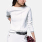 Maglia Scollo A Barca Donna Liu Jo Con Trecce E Strass  TF6189MS63L