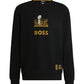 Felpa A Girocollo Uomo Boss