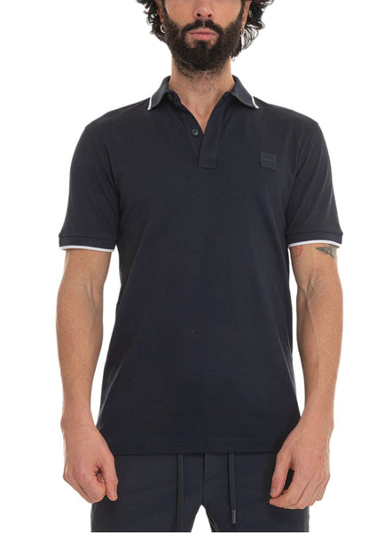Polo Manica Corta Uomo Boss Con Toppa Con Logo Passertip 50507699