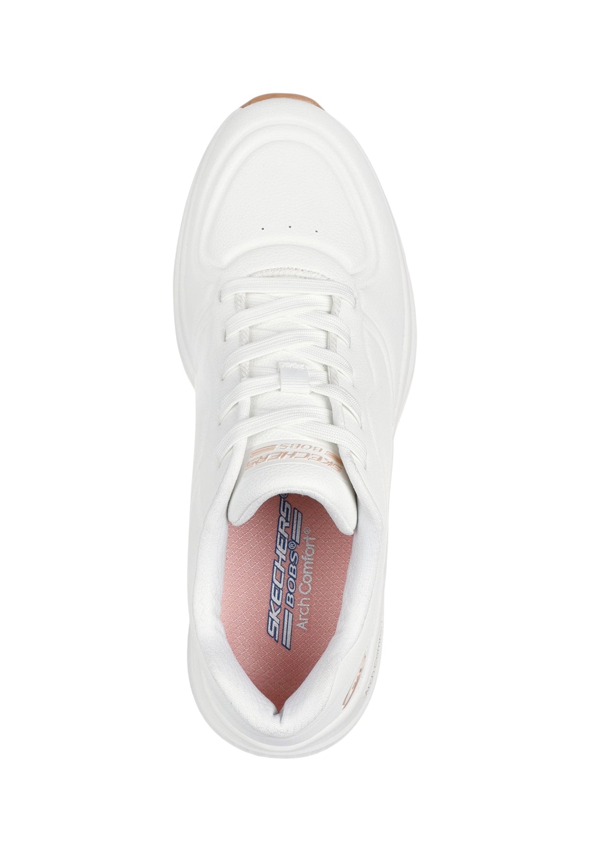 Sneakers Basse Donna Skechers Memory Foam, Arch Comfort, Lacci Elasticizzati Bobs Arch Comfort B Sweet - A Bind 117560