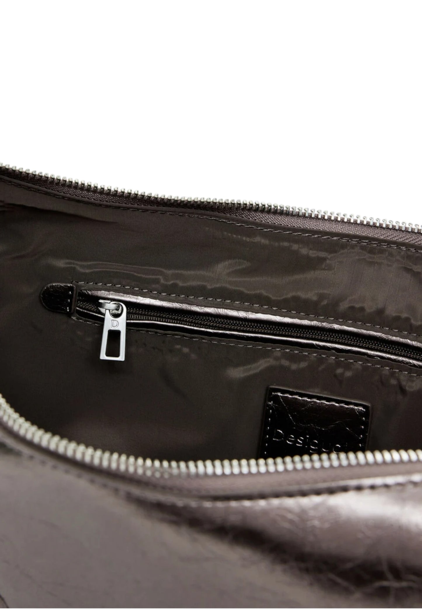 Borsa A Tracolla Donna Desigual  Half Logo Zante Dark Silver 25WAXPAU