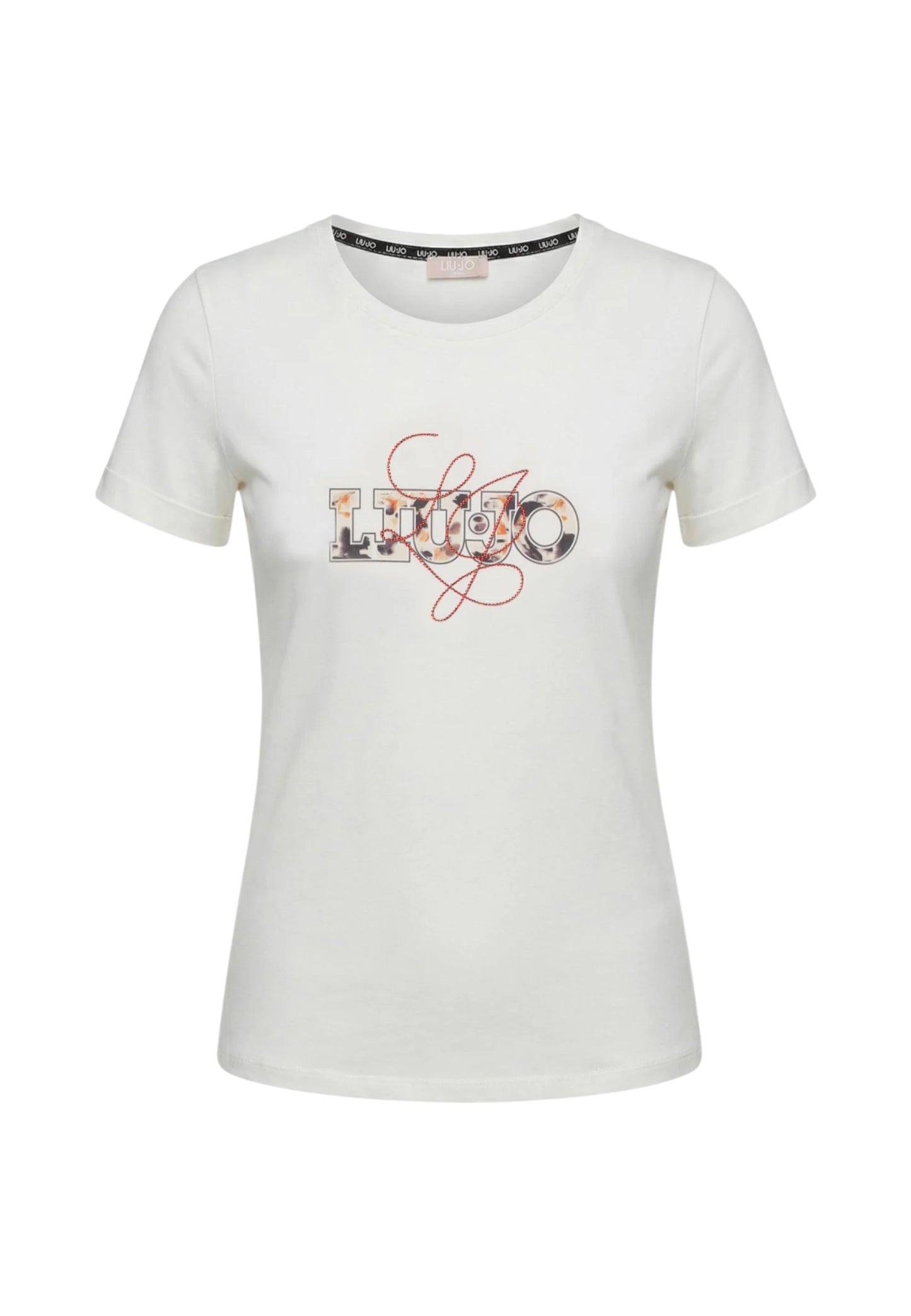 T-Shirt Manica Corta Donna Liu Jo LiuJo Flower Eco Line TA6163JS003