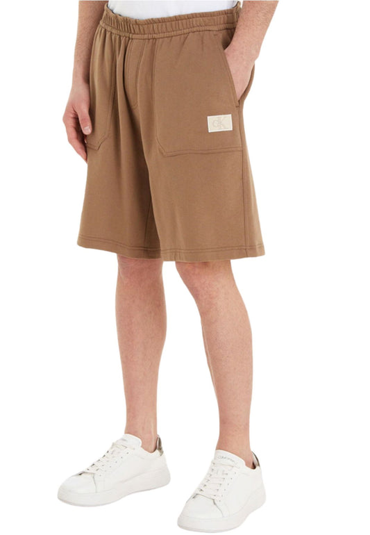 Pantaloncini Bermuda Uomo Calvin klein Jeans  Shrunken Badge Hwk Short J30J322908