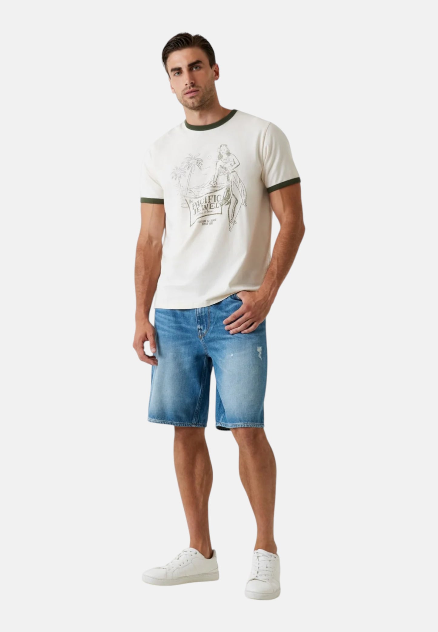 Pantaloncini Jeans Uomo Guess  Jett M6GDV8D0770