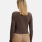 Top Manica lunga Donna Guess  Milena Front Bow W6RP11KAQL2