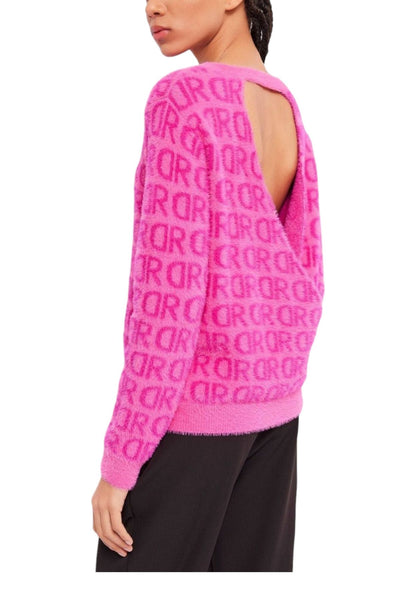 Maglione A Girocollo Donna Denny Rose Jacquard  321ND53011