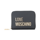 Portafoglio Con Zip Donna Love Moschino Compatto Con Patta E Logo Frontale  JC5613PP1PKD0