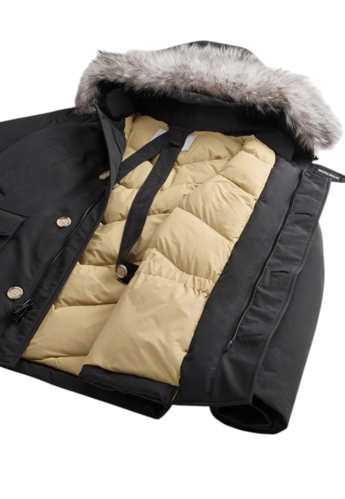 Giacca Invernale Uomo Woolrich  Arctic Detachable Fur Anorak CFWOOU0484MBUT0001