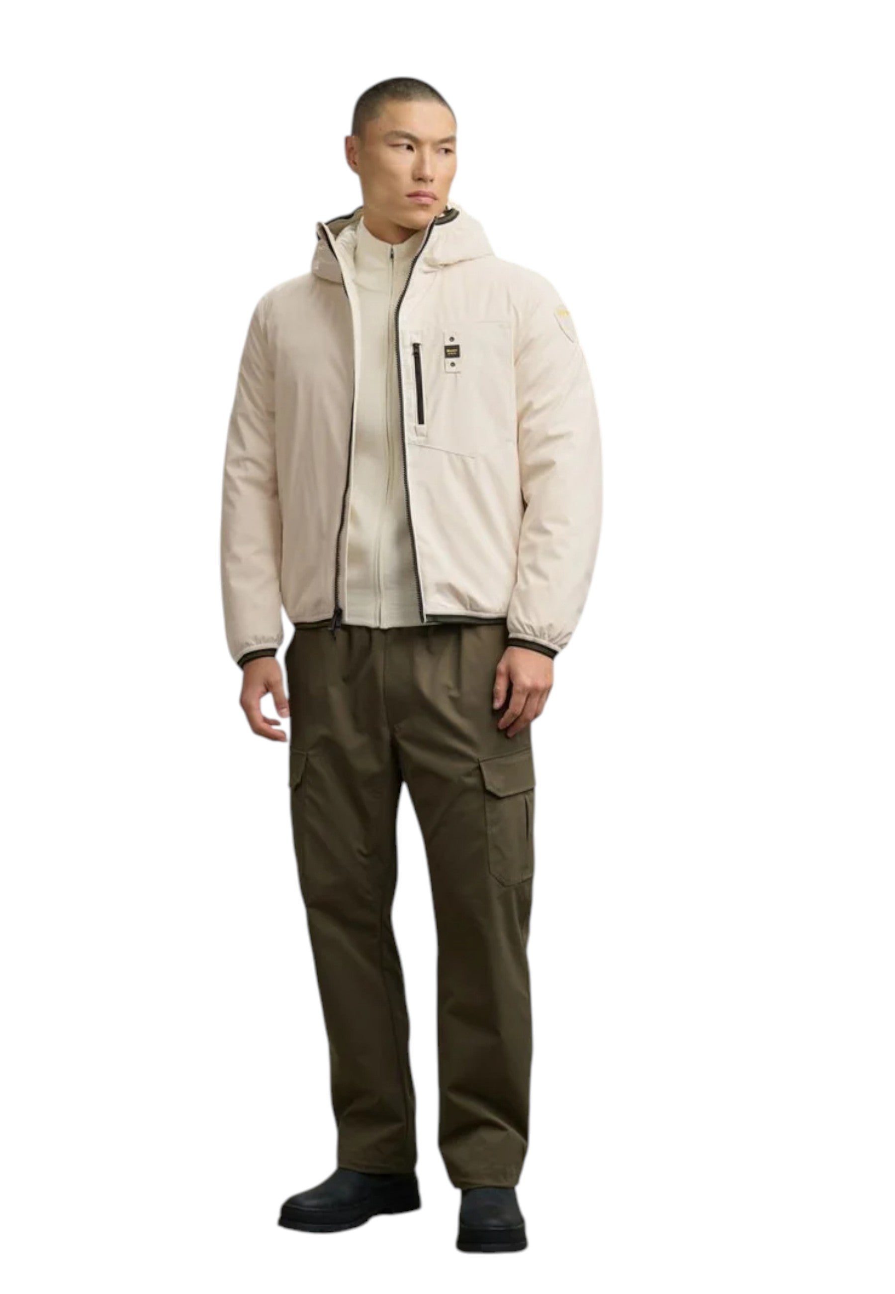 Piumino Corto Uomo Blauer  Derry 25WBLUC08030