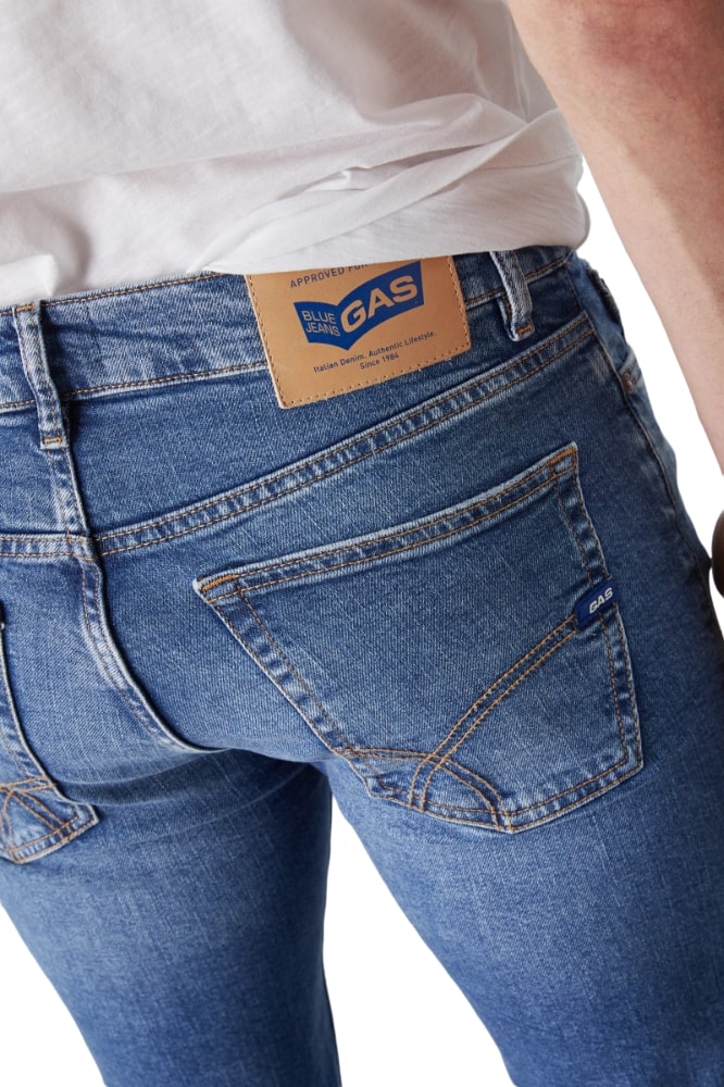Jeans 5 Tasche Uomo Gas   351418031070