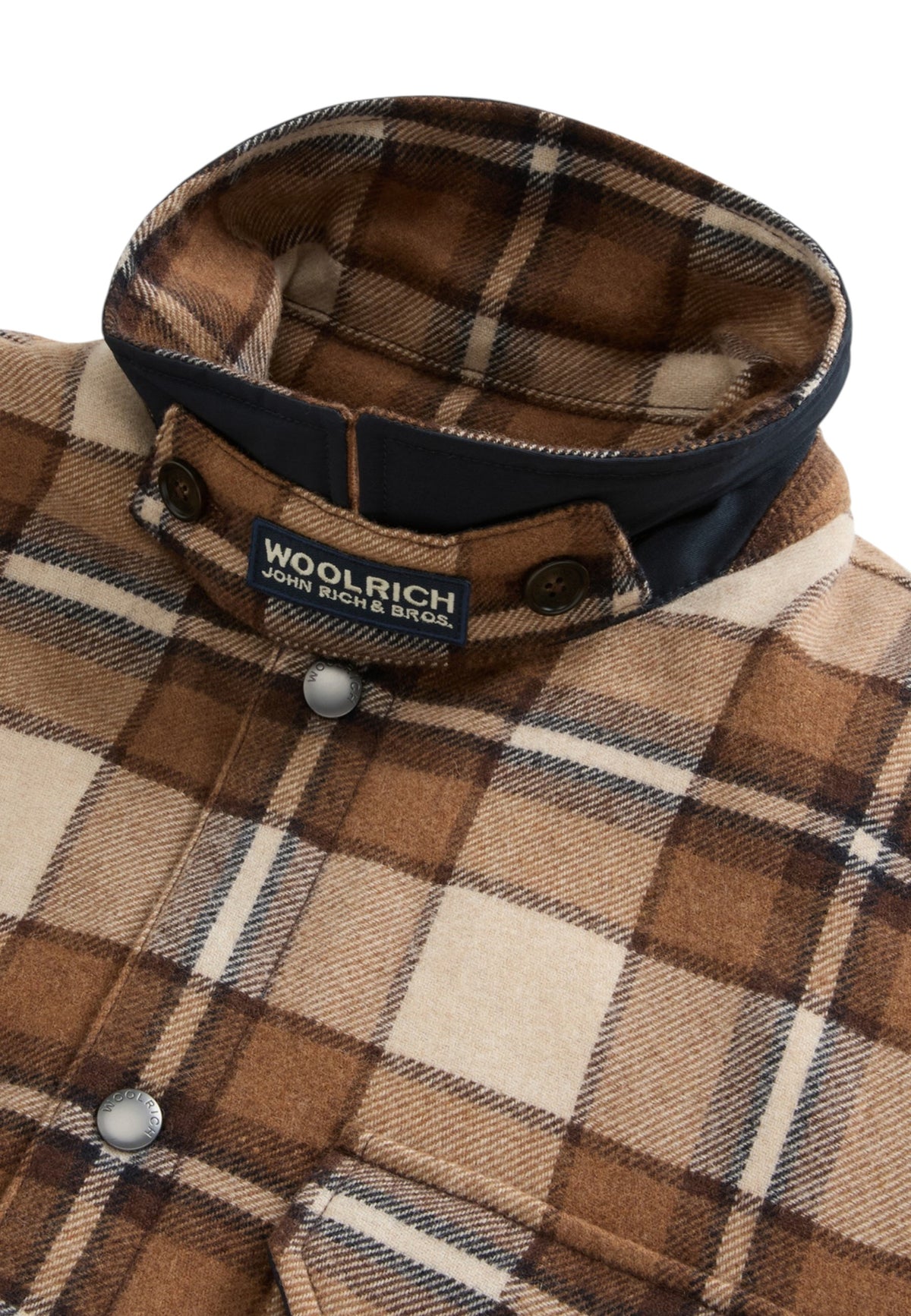 Giacca Invernale Uomo Woolrich  Wool Check Alaskan CFWOOS2018MBUT3046