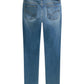 Jeans Skinny Fit Uomo Gas Stone Wash Meidum Blue Sax Zip Rev 351450031460